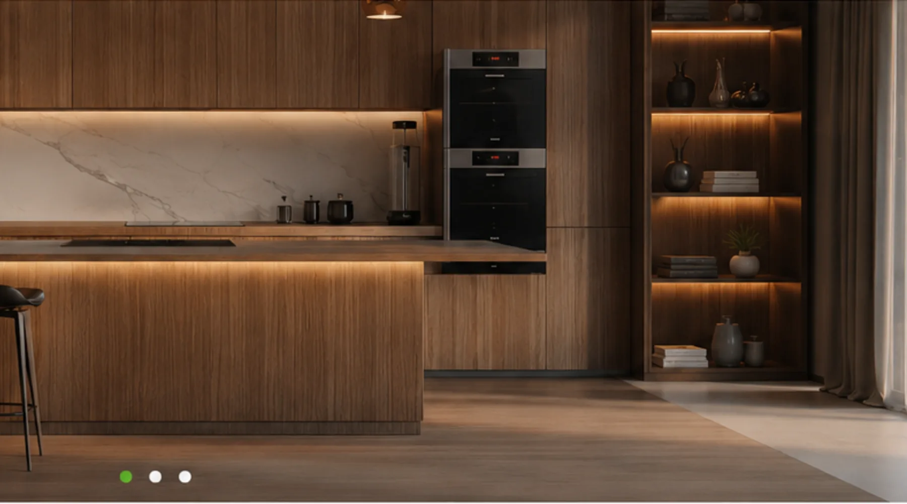 Wood interior application