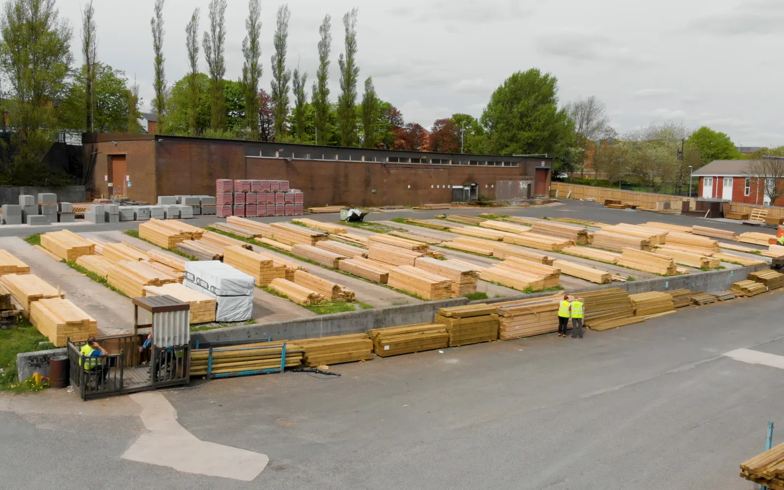 Albizia timber